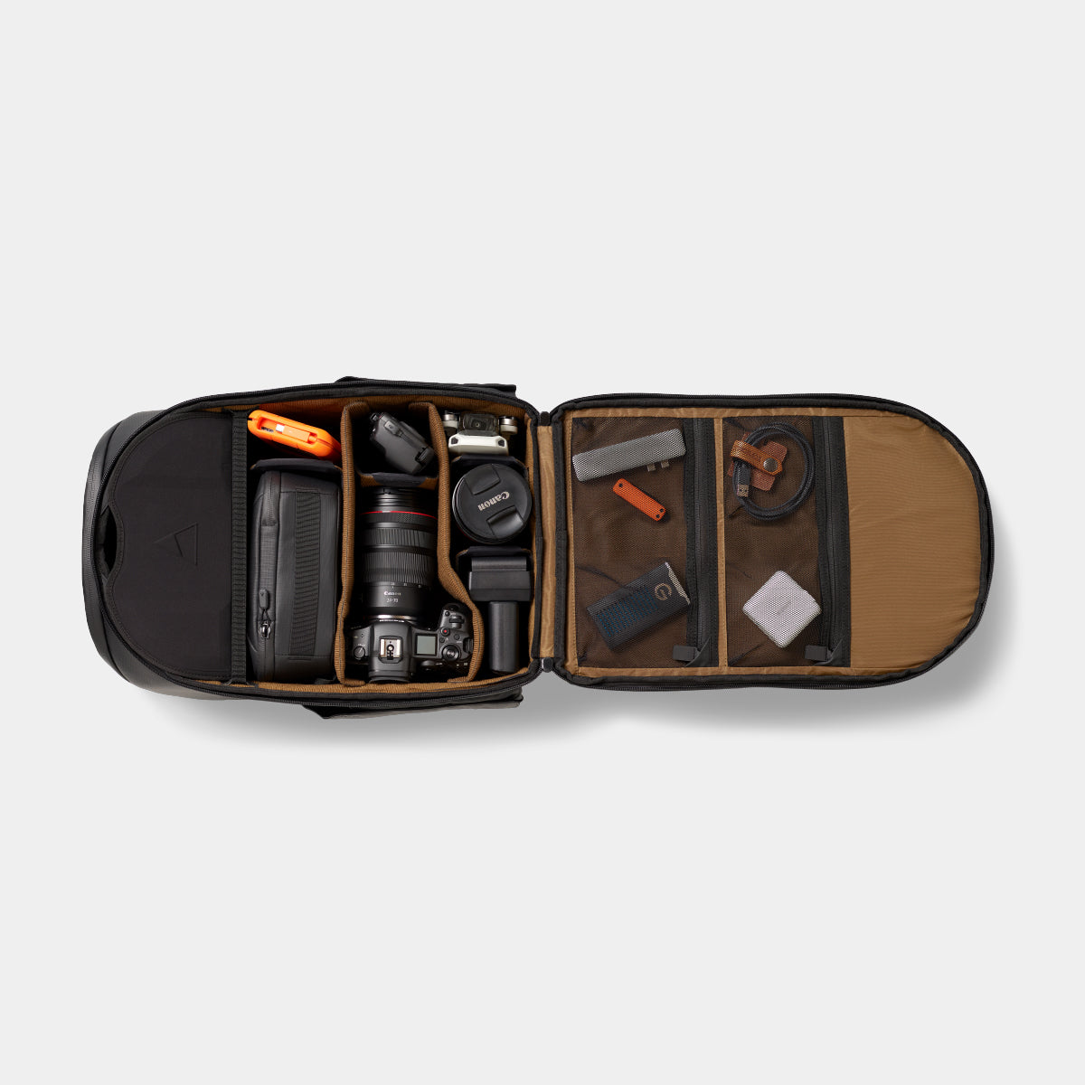 Nomatic Black McKinnon Camera Pack 25L Inside Dividers View#bundle_25l-pack-divider-kit