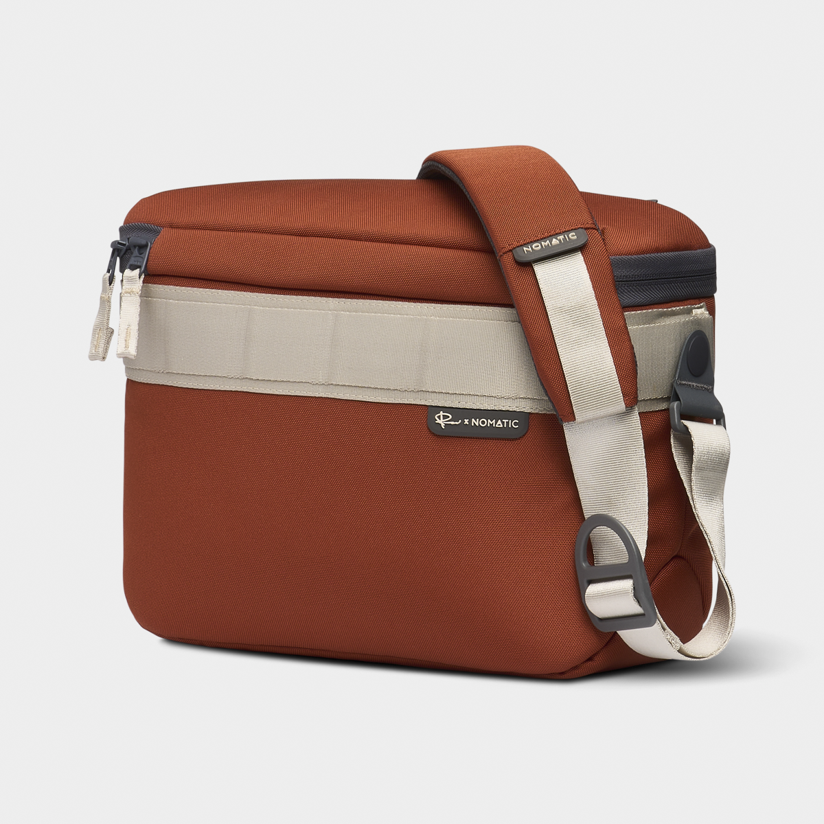 Luma Camera Sling 12L Rust Side Angle View #color_rust