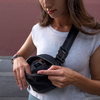 Access Sling – RFID Safe Everyday Waist or Crossbody Sling | NOMATIC Access Sling – RFID Safe Everyday Waist or Crossbody Sling | NOMATIC