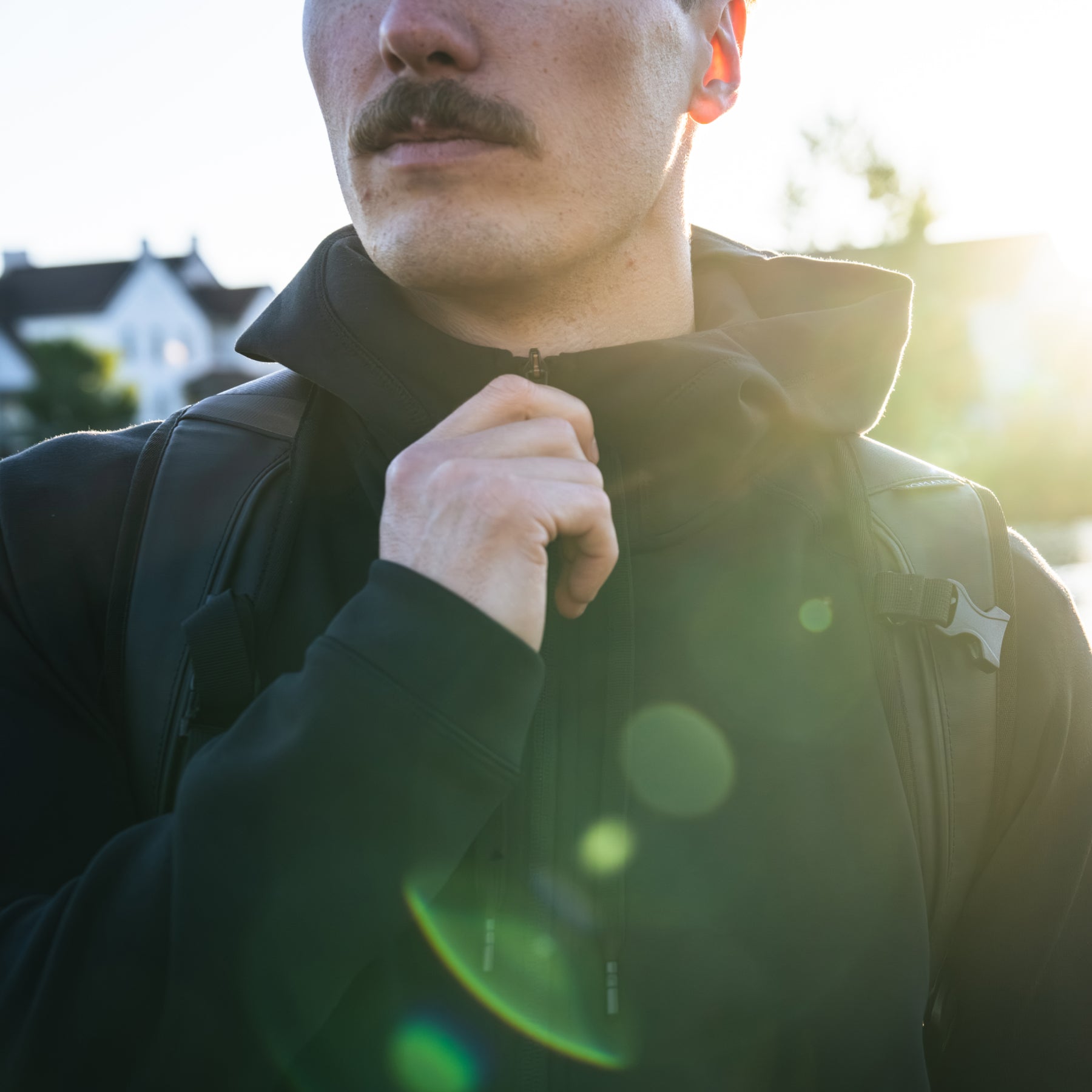 Flowstate Full-Zip Hoodie | Premium Comfort for Any Journey – NOMATIC