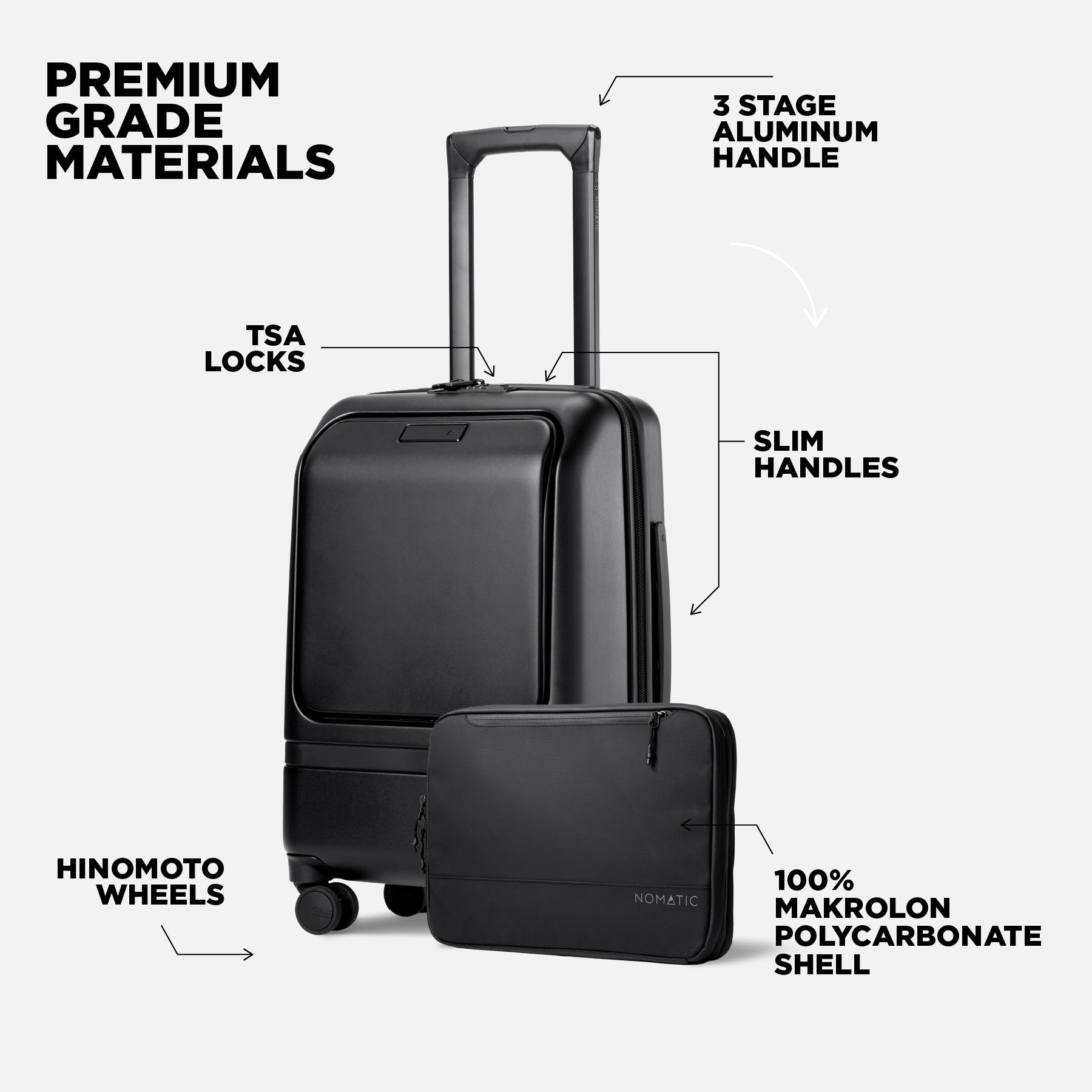 men's carry on travel bag Nomatic Carry-On Pro