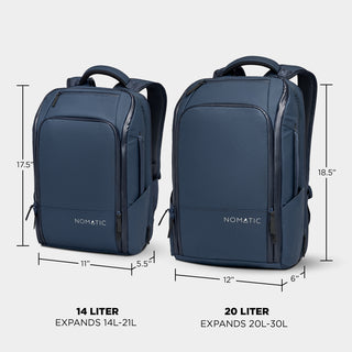 NOMATIC Travel Pack — Best Expandable Carry-On & Laptop Backpack
