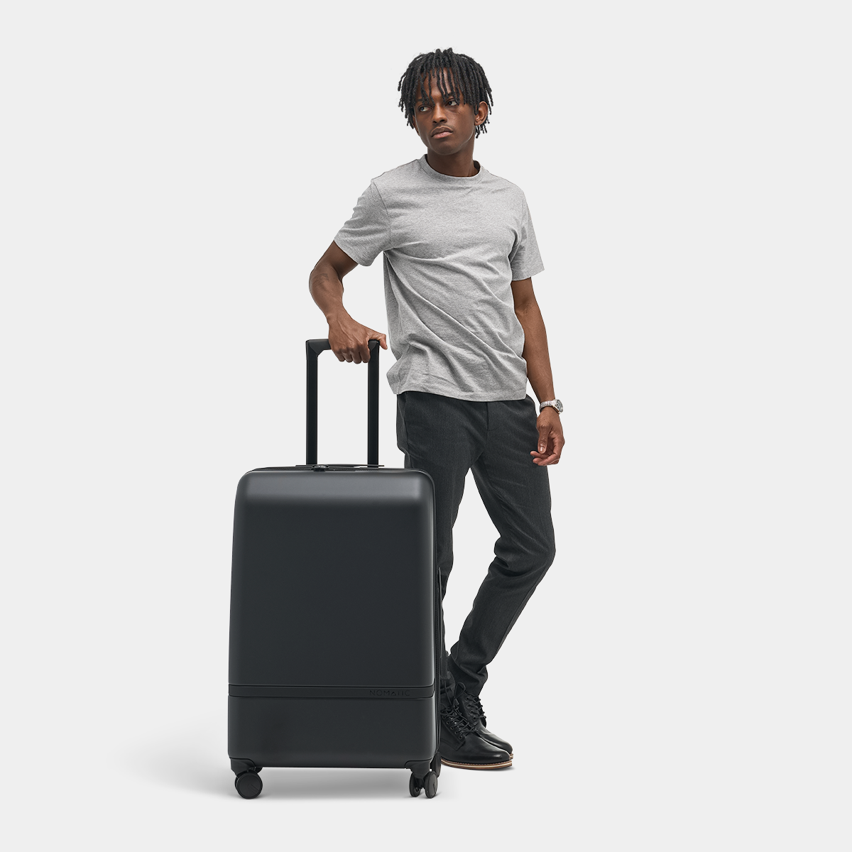 Check-In Luggage – Durable Hardside Suitcase with Compression