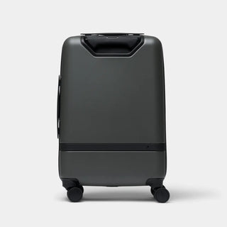 NOMATIC Carry-On Classic in olive, back view showing the top handle