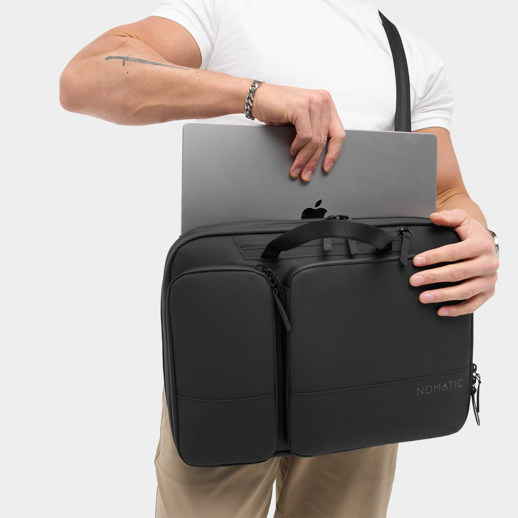 laptop travel bag men's The Nomatic Laptop Bag: Smart, Sleek Work & Travel Briefcase – NOMATIC